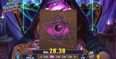 Lady of Fortune Destiny Spins: Winnings
