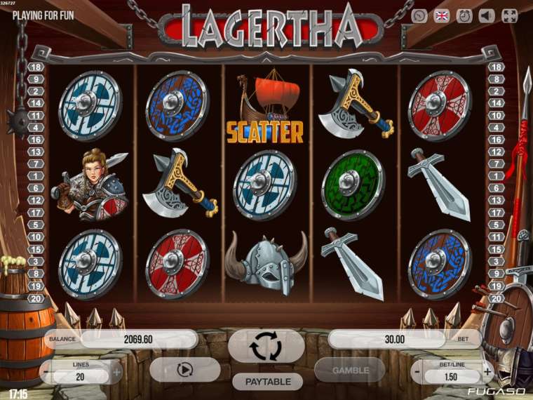 Play Lagertha slot CA