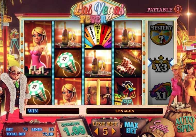 Play Las Vegas Fever slot CA