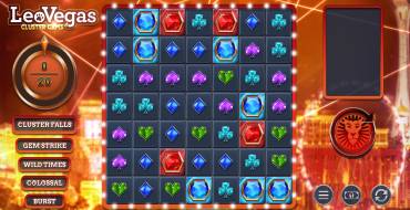 Leo Vegas Cluster Gems: Slot machine
