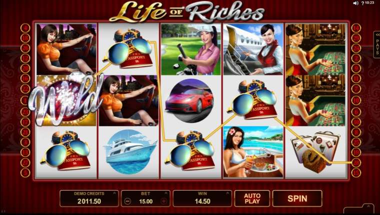 Play Life of Riches slot CA