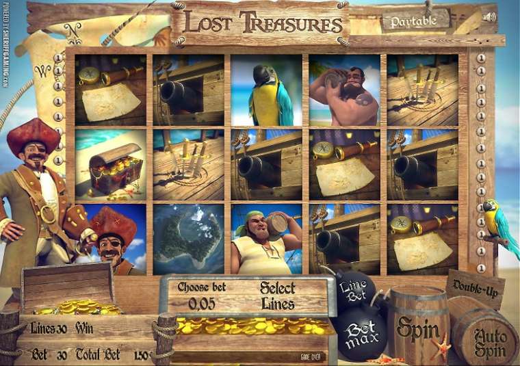 Play Lost Treasures slot CA