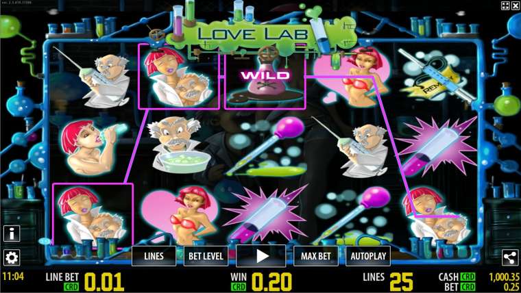 Play Love Lab slot CA
