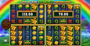 Luck O' The Irish Gold Spins: Winnings