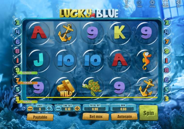Play Lucky Blue slot CA