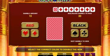 Lucky Egypt: Risk game