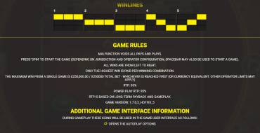 Lucky Fire Blitz Hotstepper: Rules