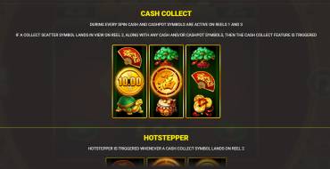 Lucky Fire Blitz Hotstepper: Bonus games