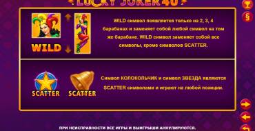 Lucky Joker 40: Features
