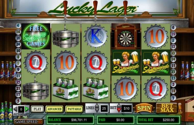 Play Lucky Lager slot CA