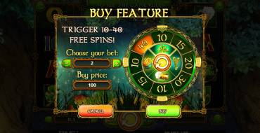 Lucky Mr. Patrick: Buying freespins