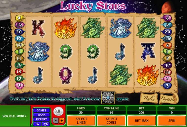 Play Lucky Stars slot CA