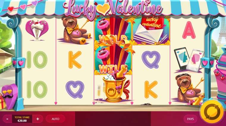 Play Lucky Valentine slot CA