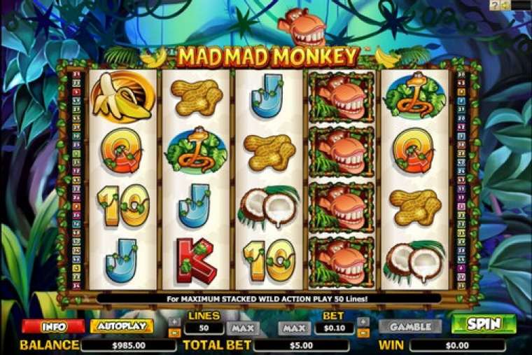 Play Mad Mad Monkey slot CA