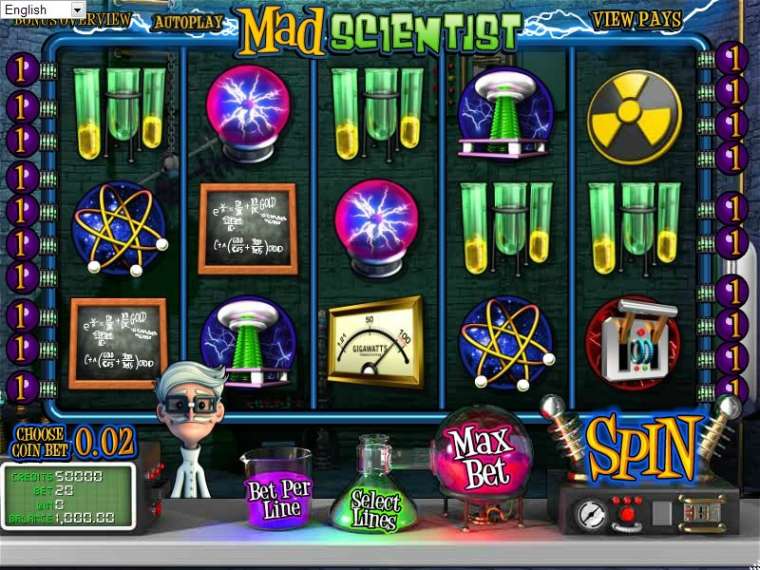 Play Mad Scientist slot CA