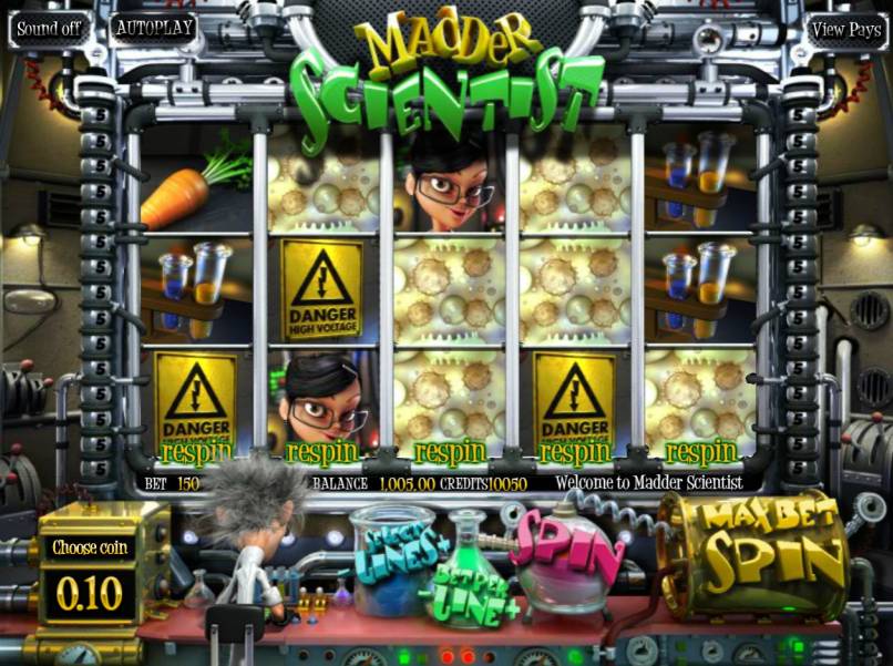Madder Scientist  slot