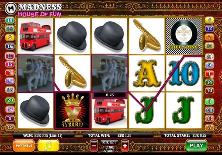 Play Madness – House of Fun slot CA