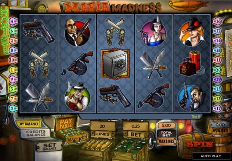 Play Mafia Madness slot CA