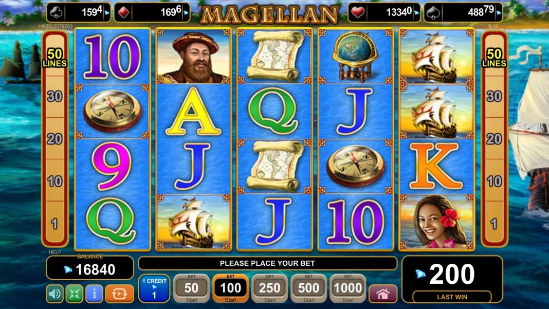 Magellan slot