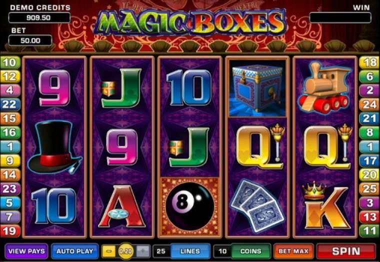 Play Magic Boxes slot CA