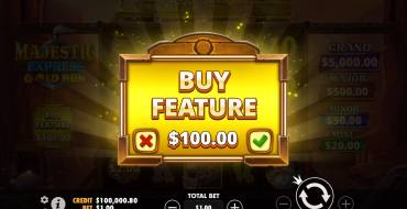 Majestic Express Gold Run: Unique features
