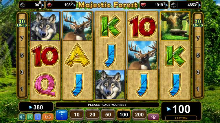 Play Majestic Forest slot CA