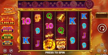 Majestic Fury Megaways Unleashed: Slot machine
