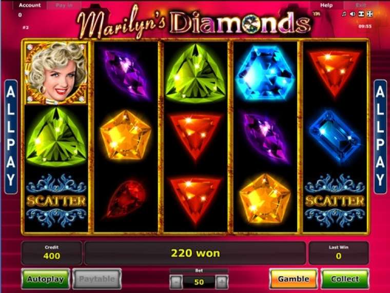 Play Marilyn’s Diamonds slot CA