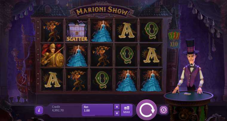 Play Marioni Show slot CA