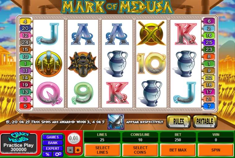 Play Mark of Medusa slot CA