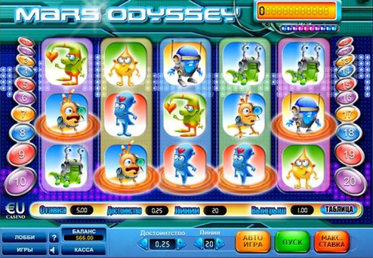 Play Mars Odyssey slot CA