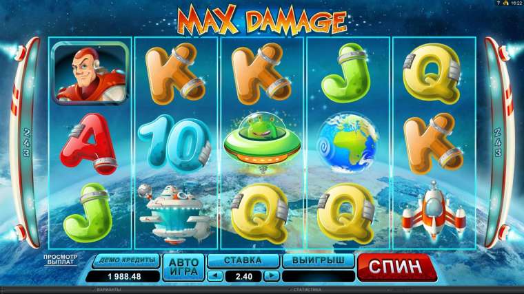 Play Max Damage slot CA