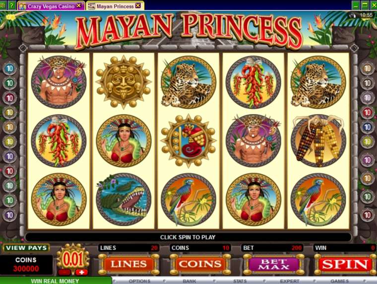 Play Mayan Princess slot CA