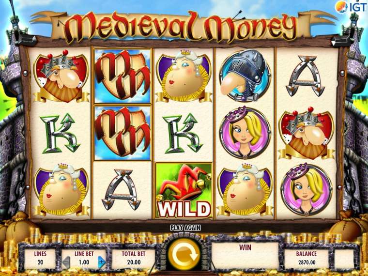 Play Medieval Money slot CA