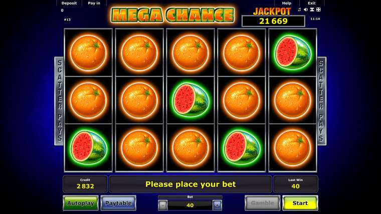 Play Mega Chance slot CA