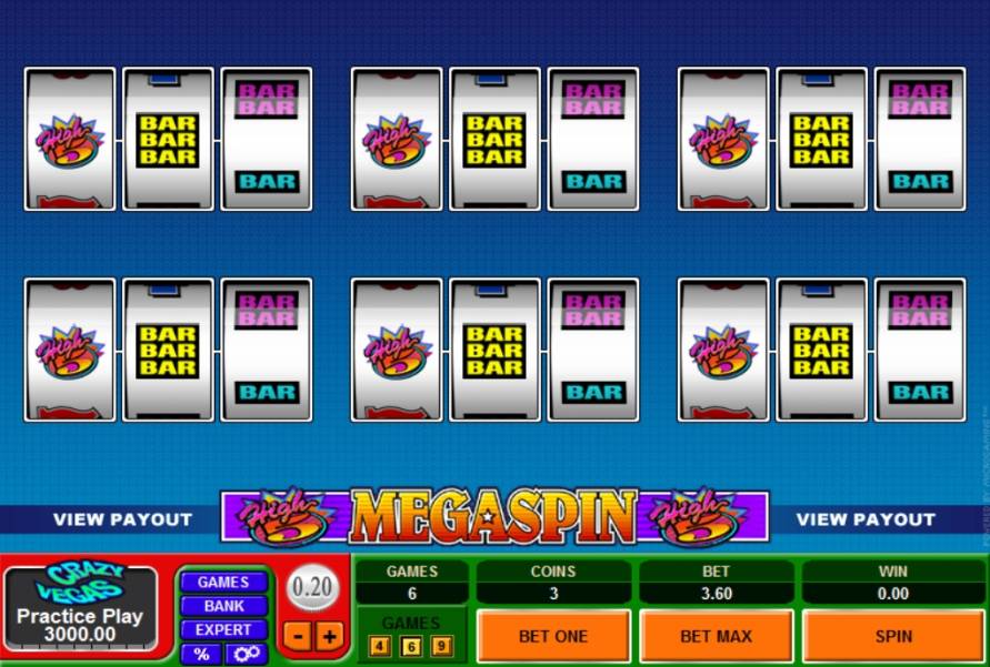 MegaSpin High 5 slot