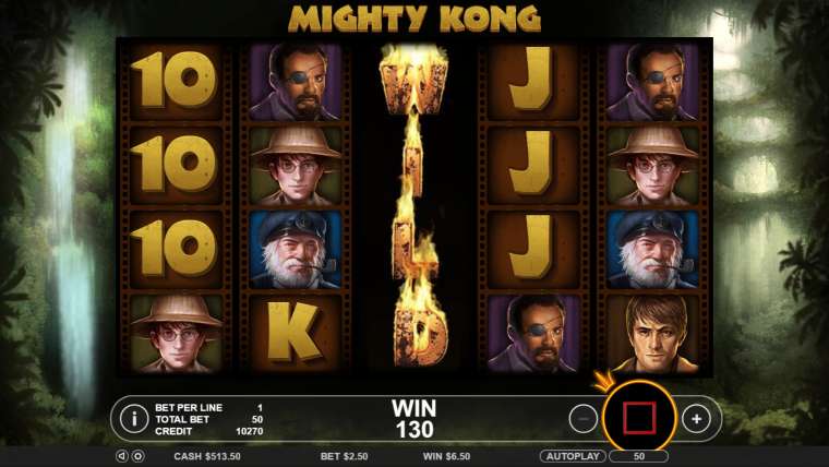 Play Mighty Kong slot CA
