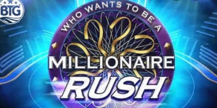 Play Millionaire Rush slot CA