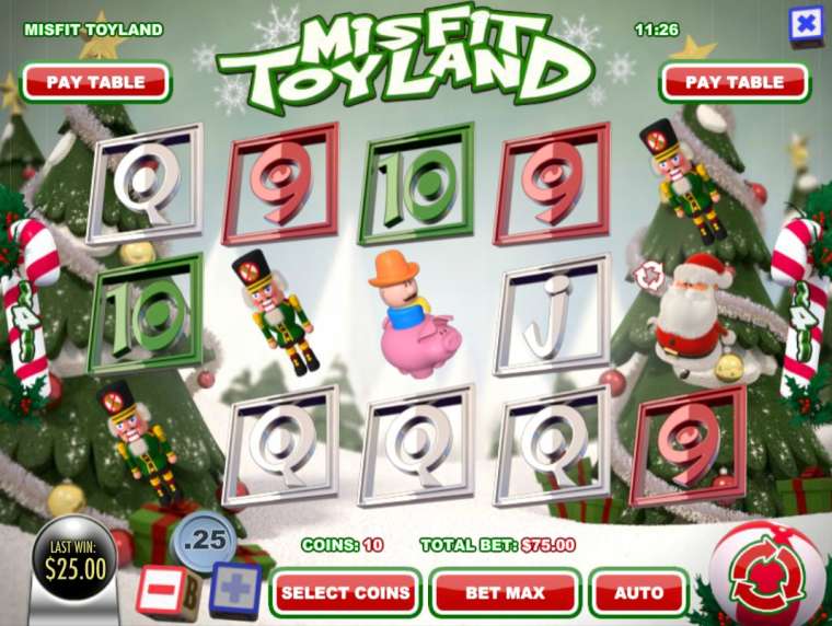 Play Misfit Toyland slot CA