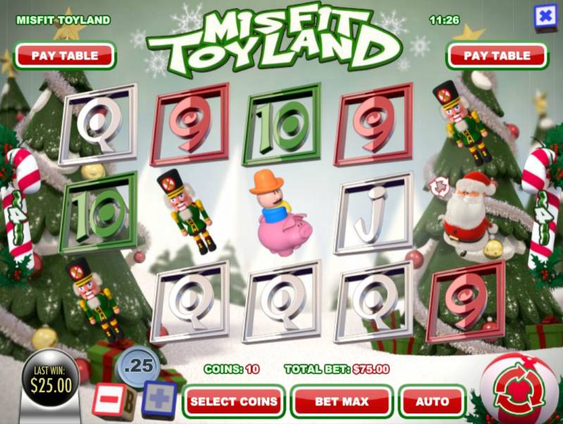 Misfit Toyland slot