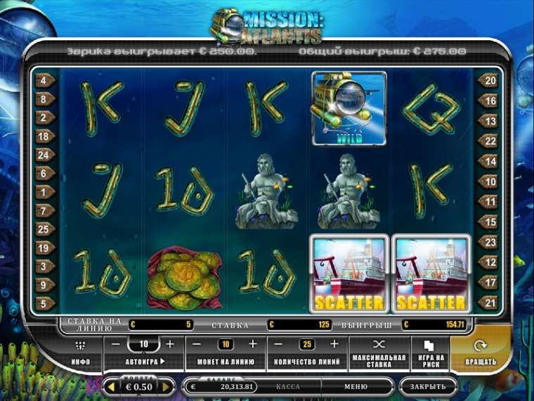 Play Mission Atlantis slot CA