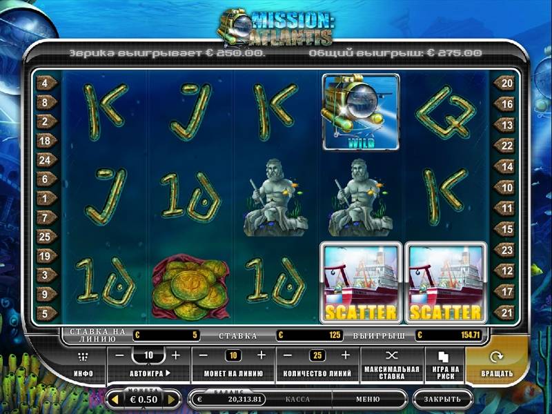 Mission Atlantis slot