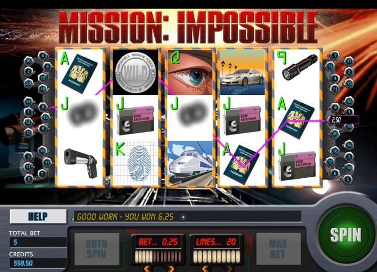 Play Mission Impossible slot CA