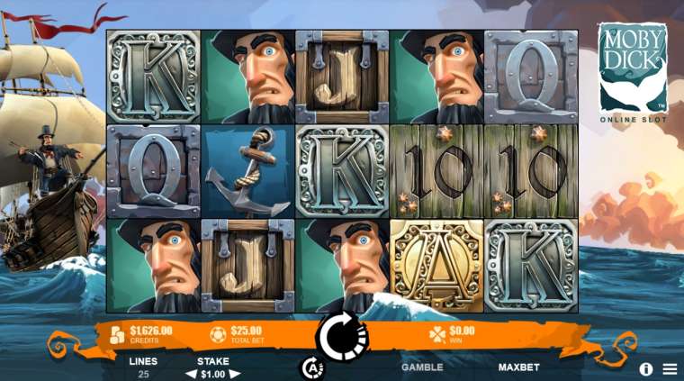 Play Moby Dick slot CA