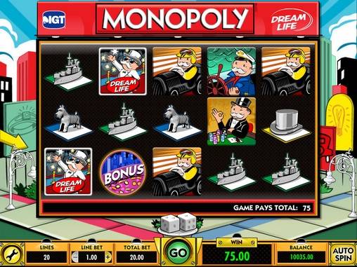 Monopoly – Dream Life slot