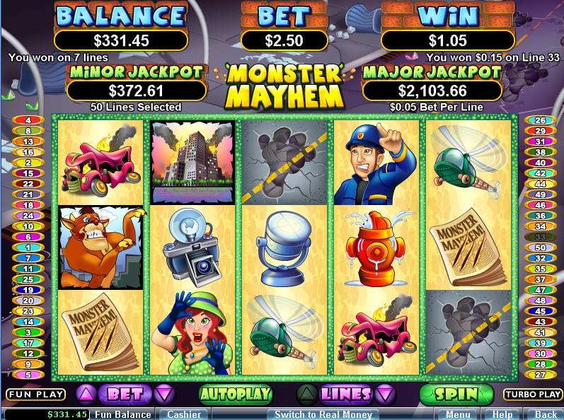 Monster Mayhem slot