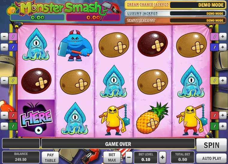 Play Monster Smash slot CA