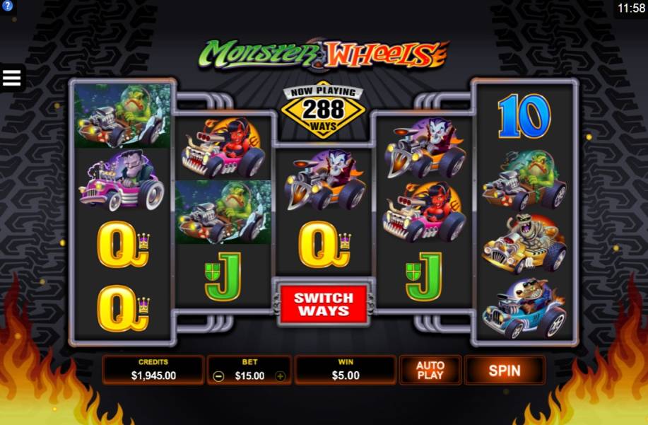 Monster Wheels slot