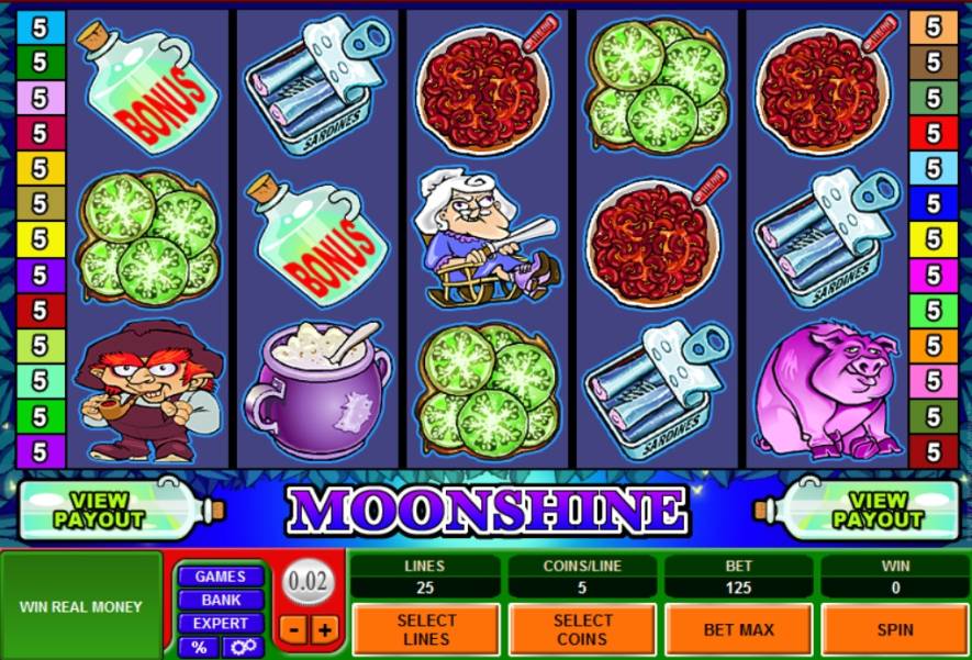 Moonshine slot