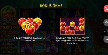 More Magic Apple: Hold and Win: Bonus games